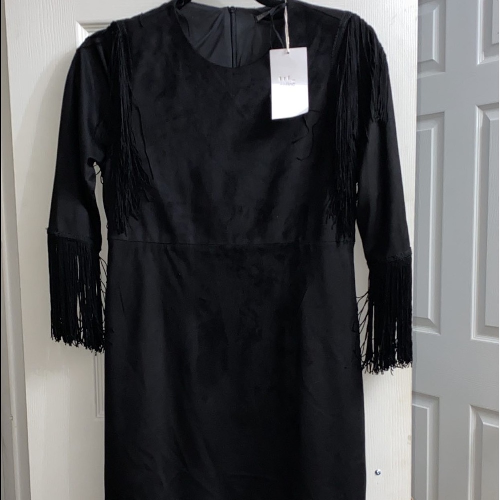 Zara dress with fringes
